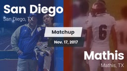 Matchup: San Diego High vs. Mathis  2017