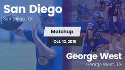 Matchup: San Diego High vs. George West  2018