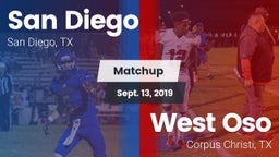 Matchup: San Diego High vs. West Oso  2019