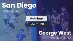 Matchup: San Diego High vs. George West  2019