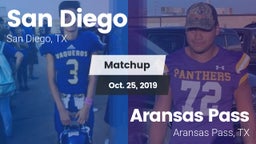 Matchup: San Diego High vs. Aransas Pass  2019