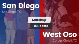 Matchup: San Diego High vs. West Oso  2020