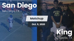 Matchup: San Diego High vs. King  2020