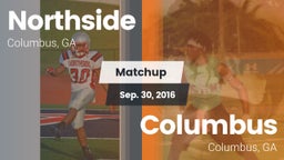 Matchup: Northside High vs. Columbus  2016