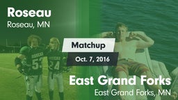 Matchup: Roseau  vs. East Grand Forks  2016