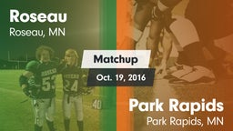 Matchup: Roseau  vs. Park Rapids  2016