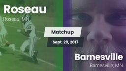 Matchup: Roseau  vs. Barnesville  2017