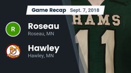 Recap: Roseau  vs. Hawley  2018
