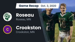 Recap: Roseau  vs. Crookston  2020