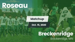 Matchup: Roseau  vs. Breckenridge  2020