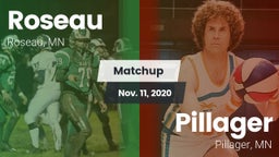 Matchup: Roseau  vs. Pillager  2020