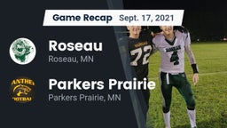 Recap: Roseau  vs. Parkers Prairie  2021