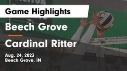 Beech Grove  vs Cardinal Ritter  Game Highlights - Aug. 24, 2023