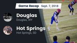 Recap: Douglas  vs. Hot Springs  2018