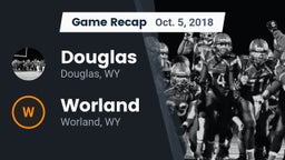 Recap: Douglas  vs. Worland  2018