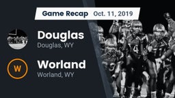 Recap: Douglas  vs. Worland  2019