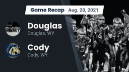 Recap: Douglas  vs. Cody  2021