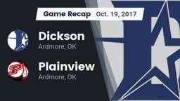 Recap: Dickson  vs. Plainview  2017