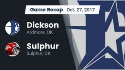 Recap: Dickson  vs. Sulphur  2017
