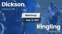 Matchup: Dickson  vs. Ringling  2019