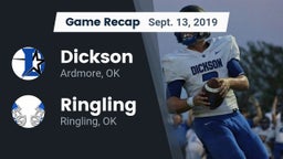 Recap: Dickson  vs. Ringling  2019