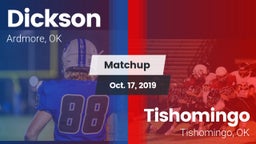 Matchup: Dickson  vs. Tishomingo  2019
