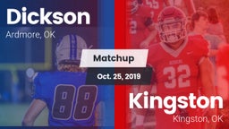 Matchup: Dickson  vs. Kingston  2019