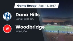 Recap: Dana Hills  vs. Woodbridge  2017