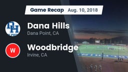 Recap: Dana Hills  vs. Woodbridge  2018