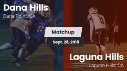 Matchup: Dana Hills High vs. Laguna Hills  2018
