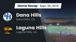 Recap: Dana Hills  vs. Laguna Hills  2018