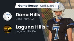 Recap: Dana Hills  vs. Laguna Hills  2021