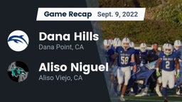 Recap: Dana Hills  vs. Aliso Niguel  2022
