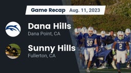 Recap: Dana Hills  vs. Sunny Hills  2023