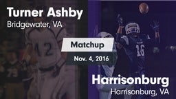 Matchup: Turner Ashby vs. Harrisonburg  2016