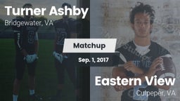 Matchup: Turner Ashby vs. Eastern View  2017