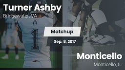 Matchup: Turner Ashby vs. Monticello  2017