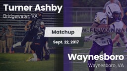 Matchup: Turner Ashby vs. Waynesboro  2017