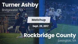 Matchup: Turner Ashby vs. Rockbridge County  2017