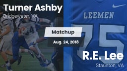 Matchup: Turner Ashby vs. R.E. Lee  2018