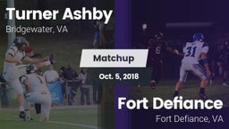 Matchup: Turner Ashby vs. Fort Defiance  2018