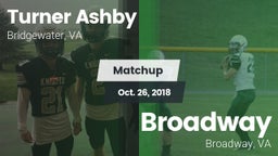 Matchup: Turner Ashby vs. Broadway  2018