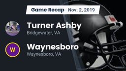 Recap: Turner Ashby  vs. Waynesboro  2019