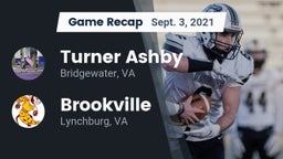 Recap: Turner Ashby  vs. Brookville  2021