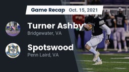 Recap: Turner Ashby  vs. Spotswood  2021