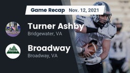 Recap: Turner Ashby  vs. Broadway  2021