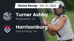 Recap: Turner Ashby  vs. Harrisonburg  2022