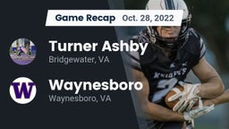 Recap: Turner Ashby  vs. Waynesboro  2022