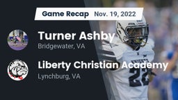 Recap: Turner Ashby  vs. Liberty Christian Academy 2022