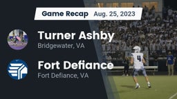 Recap: Turner Ashby  vs. Fort Defiance  2023